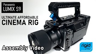 Assembly RigidPRO Lumix S9 CineRig Camera Base [upl. by Stonwin530]