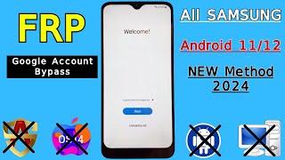 All Samsung A02sA10sA20sA03sA12A21A32A70A50 Frp Bypass Android 1112 Google Account Bypass [upl. by Laamaj]