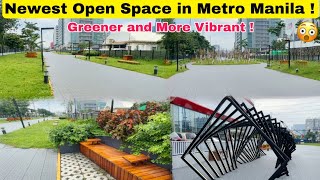 Newest Modern Open Space in Metro Manila  NOW OPEN  More Greener and Virbant [upl. by Ilesara]