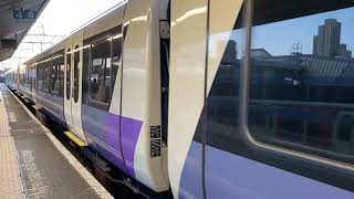 Elizabeth Line passes Stratford [upl. by Imrots]