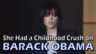 Jenna Ortega Once Had a Childhood Crush on Barack Obama [upl. by Olwen880]