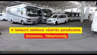 Lakóautó paradicsom Sulzemoos Németország Der Freistaat Caravaning amp More [upl. by Retep]