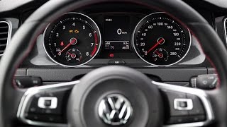 Volkswagen Golf GTI 20 TSI Performance 230 KM  acceleration 0160 kmh [upl. by Donelle]