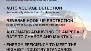 XC10  10 Amp Fully Automatic Schumacher Battery Charger [upl. by Anwadal]