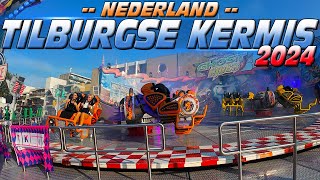 Tilburgse Kermis 2024 Tilburg Netherlands [upl. by Whitson]