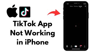 How to Fix TikTok App Not Working in iPhone 2023 [upl. by Joli]