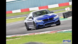 BMW M4 CS at Donington Park  118 Laptime [upl. by Philips887]