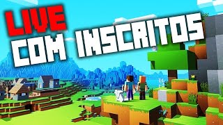 💜 MINECRAFT AO VIVO 💜 JOGANDO COM OS INSCRITOS 💜 RESENHA DOS CRIAS 💜 [upl. by Brit]