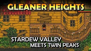 Stardew Meets Twin Peaks  Gleaner Heights  Suburban Gothic Farming Game [upl. by Jacques]