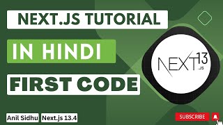 Next JS tutorial in Hindi 3 First Program  Component  Hello World [upl. by Mason885]