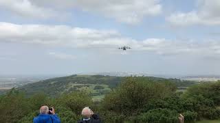 Service Of Dedication For The Crew Of Halifax MZ311 EYM  Fly Past [upl. by Postman]