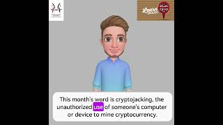 Neologismos inglés CRYPTOJACKING Octubre [upl. by Langelo707]