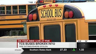 TCS buses broken into [upl. by Leena940]