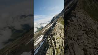 Schlegeis 3000 Skyrace ridge  Skyrunner World Series Short drone fpvdrone running ridge [upl. by Asir]