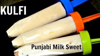 Quick Kesar Badam KulfiEasiest Recipe of Indian Milk Ice Cream By ChawlasKitchencom [upl. by Abehsat]