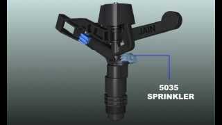 5035  Plastic Imapct Sprinkler  Full Circle  Jain Irrigation [upl. by Naam]