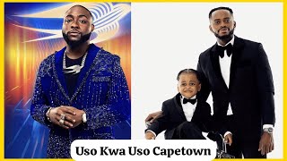 DIAMOND PLATINUMS USO KWA USO NA DAVIDO KWENYE SHOW SOUTH AFRICA MOTO UTAWAKA [upl. by Nylkoorb]