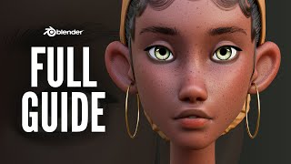 Character Texturing Is EASY  Blender Tutorial [upl. by Imak]