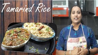 Tamarind Rice Recipe in Kannada  Gojju Anna in Kannada  South Indian Rice Recipe [upl. by Hogan]