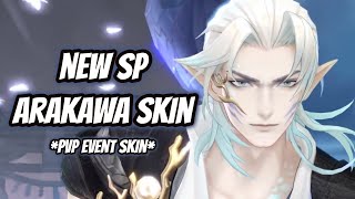 ONMYOJI NEW SP ARAKAWA SKIN INGAME 3D MODEL PVP EVENT SKIN [upl. by Jabon]