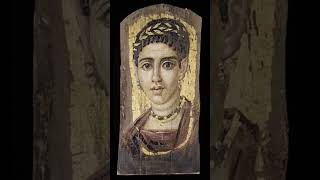 The timeless beauty of Fayum mummy portraits history art shorts [upl. by Anna-Maria]