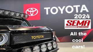 Toyota SEMA Show Las Vegas 2024 all the featured fehicles and concepts [upl. by Ayiak]