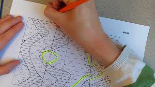 Map 13 video 4 structure contours above the unconformity [upl. by Sommers]