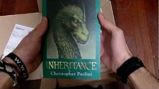 INHERITANCE Eragon Book 4 Unboxing HD [upl. by Einolem]