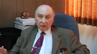 Dr Abram Hoffer MD  1st Double Blind Study in History of Psychiatry [upl. by Craig]