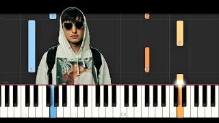 Joji  Attention Piano Tutorial [upl. by Joete]