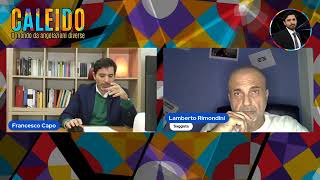 31 ottobre 2024  CALEIDO Francesco Capo intervista Lamberto Rimondini [upl. by Apilef]