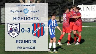 HIGHLIGHTS 17062023  Gladesville 03 Prospect  U16 Round 18 [upl. by Ahtanoj324]