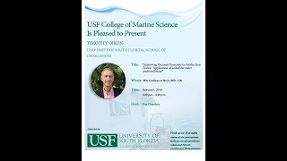 Timothy Dixon University of South Florida School of Geosciences [upl. by Viguerie]