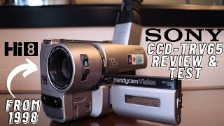 Sony CCDTRV65 Reveiw amp Test [upl. by Thury]