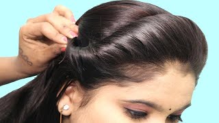 3 Most Beautiful Front Hairstyle for PartyFunction  Best Hairstyle For Girl  Easy Party Hairstyle [upl. by Ys]