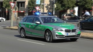 FuStW quotHöherer vom Dienstquot Polizei München [upl. by Assetak366]