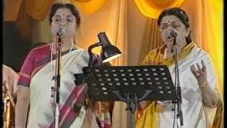 Lata amp Usha Mangeshkar  Aplam Chaplam Live Performance [upl. by Ahsienroc650]