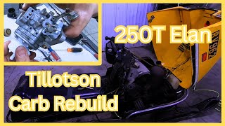 Tillotson HR Rebuild 250twin [upl. by Ednalrim]