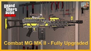 GTA Online  Combat MG MK II MK2MKII  Fully Upgraded  Gunrunning DLC [upl. by Dolorita]