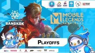 🔴 BAHASA INDONESIA Live  Asian Esports Games 2024  Womens Team MLBB  Day 2  Playoffs [upl. by Marco811]