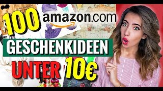 100 nützliche AMAZON Geschenkideen UNTER 10€ für Familie Freund Freundin [upl. by Kcaz]