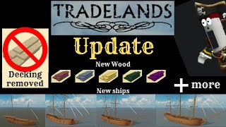 New Tradelands Update Ships Customisation Crafting and More [upl. by Jessa319]