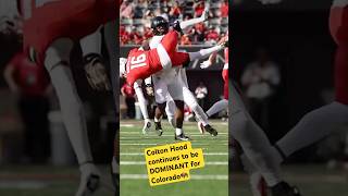 Colton Hood is a PLAYMAKER for Colorado🦬 CollegeFootball [upl. by Feledy690]