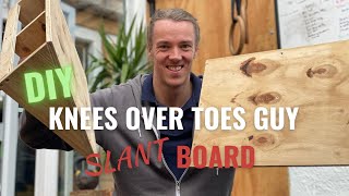 How to build your own Slant Board [upl. by Aicnatsnoc]