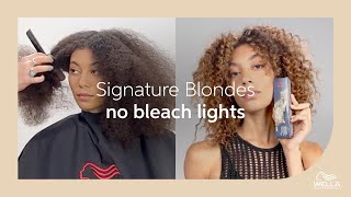 NoBleach Highlights By Koleston Perfect Special Blonde  Wella Professionals [upl. by Shuler]