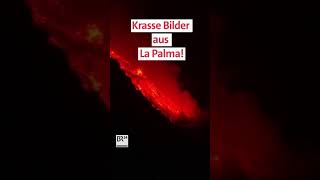 Vulkanausbruch auf La Palma Lava bringt Meerwasser zum Kochen  BR24  Shorts [upl. by Arty]