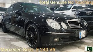 Mercedes E240 Avantgarde 2005 Review amp Price Auto Reviews by Asad [upl. by Sivel]