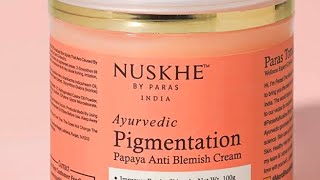 nuskhe bye paras Pigmentation cream review nuskhebyparas [upl. by Eema418]