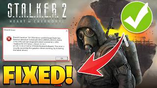 How to FIX All Crashes amp Errors in Stalker 2 Heart of Chornobyl  FIX Stalker 2 Lag amp Freezing [upl. by Hugh]