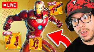 NEW MYTHIC IRON MAN UPDATE Fortnite Battle Royale [upl. by Swainson]